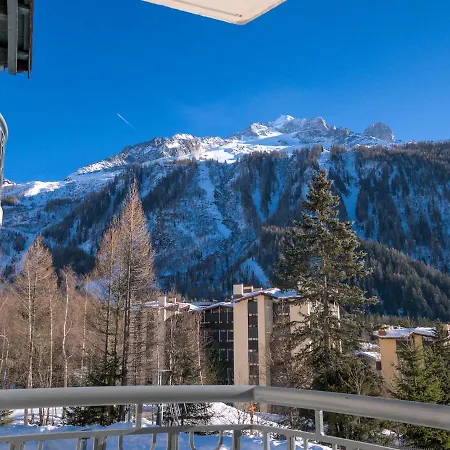 公寓 Happy Moose - Cosy Mont Blanc View With Sauna And Swimming Pool 霞慕尼