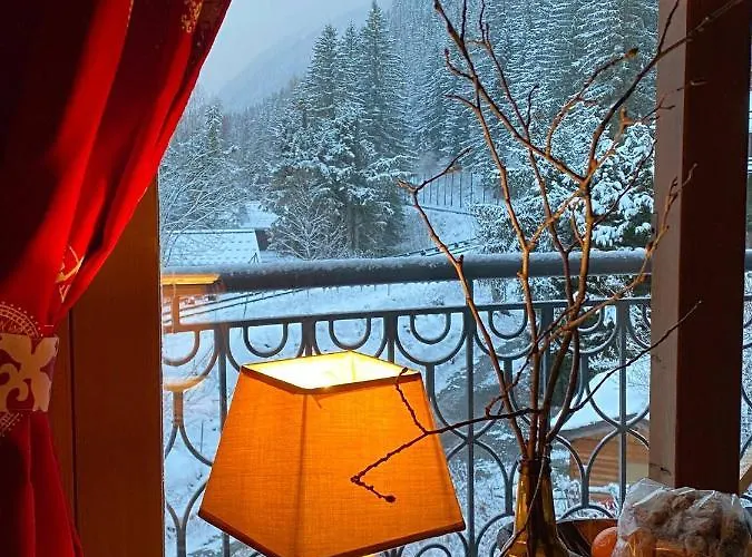 Happy Moose - Cosy Mont Blanc View With Sauna 샤모니